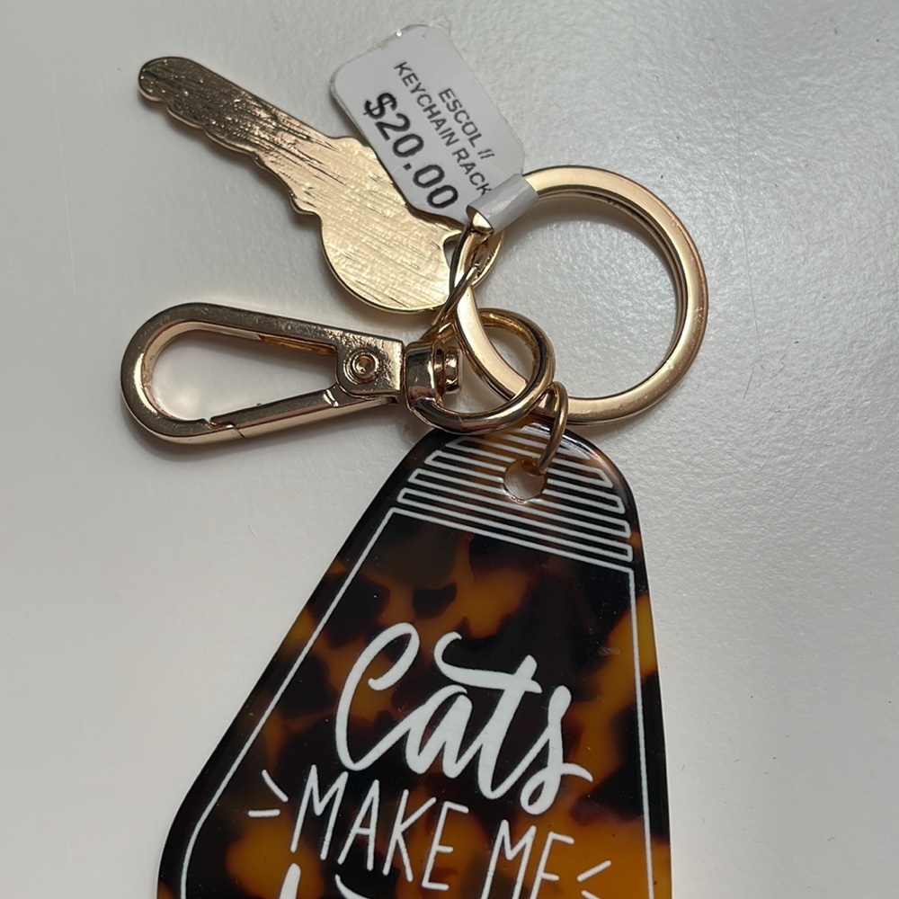 ⚫️Cat Keychain 😺 - Picture 2 of 2